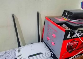 راوتر في أحد منازل دير الزور