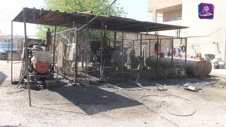 مولدات الأمبيرات في الرقة