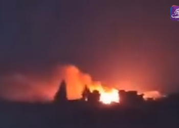 من قصف إسرائيلي لمواقع لحزب الله في القصير