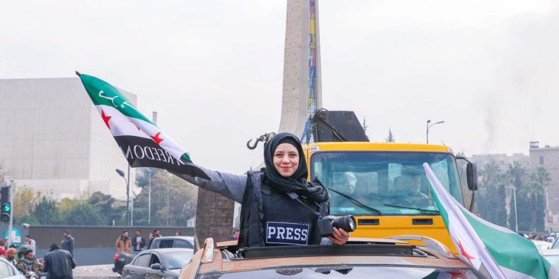 مراسلة حلب اليوم رفيف السيد من ساحة الأمويين في دمشق