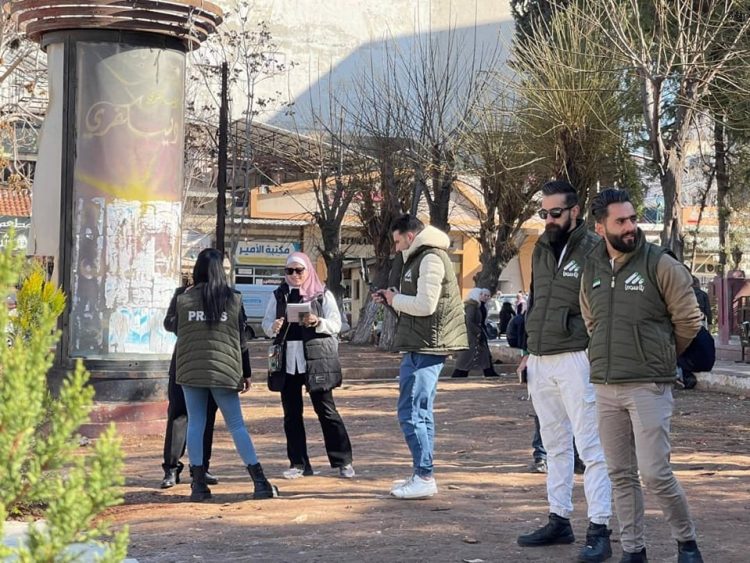 فريق يلا سوريا في شوارع مدينة حمص