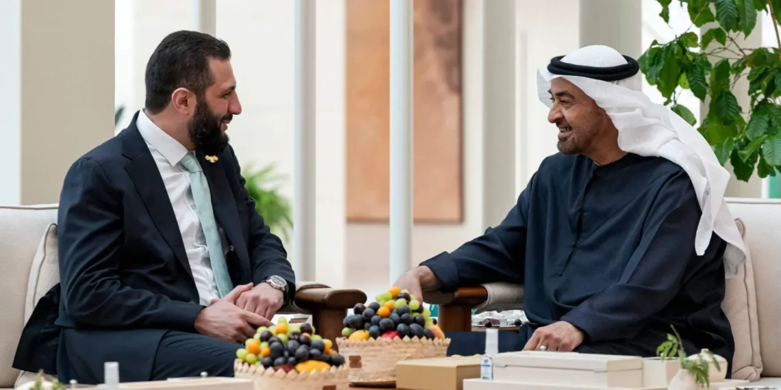 الشرع من الإمارات: نرغب بشراكات استراتيجية مع الأشقاء في الخليج