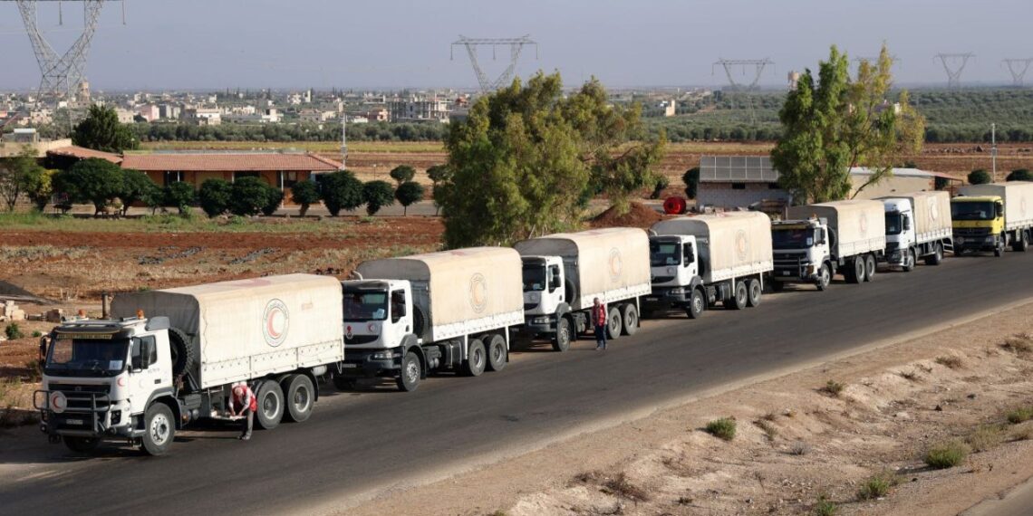 إرسال قافلة إغاثية جديدة إلى محافظة السويداء