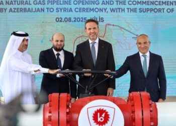 وزير الطاقة السوري يفتتح خط الغاز الأذربيجاني.. ماذا بعد؟
