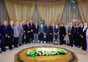 الرئيس الشرع يستقبل وفدًا من المجلس السوري الأمريكي