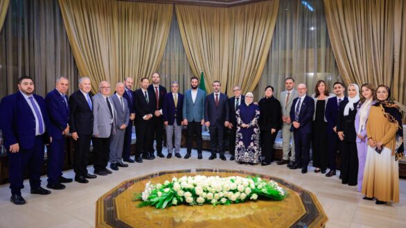 الرئيس الشرع يستقبل وفدًا من المجلس السوري الأمريكي