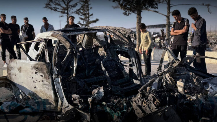 مقتل شخص جراء استهداف سيارة مدنية بطائرة مسيّرة قرب مطار حلب الدولي