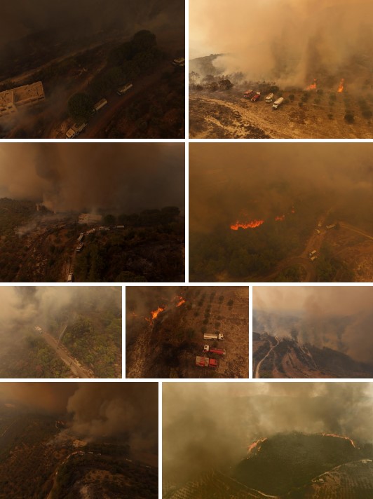 بين النيران والألغام.. وفاة متطوع في الدفاع المدني أثناء مواجهة حرائق اللاذقية