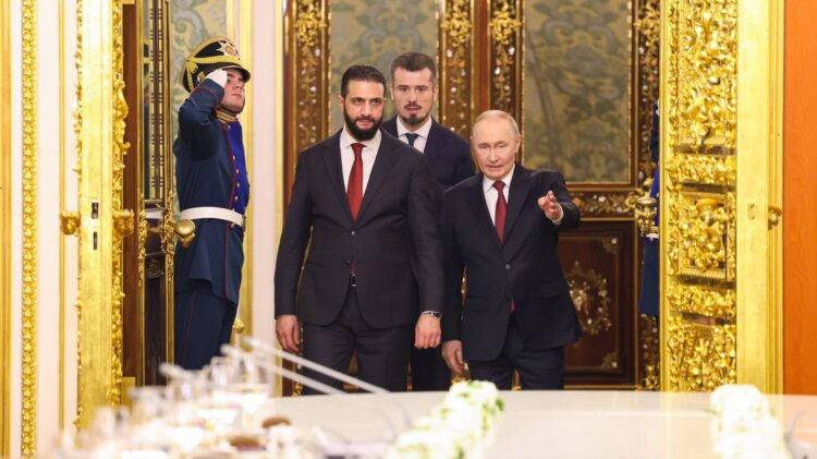 زيارة الرئيس الشرع إلى موسكو.. هل تضع رأس الأسد على طاولة المفاوضات مع بوتين؟