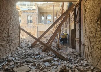 انهيار سقف مبنى السرايا القديم في دمشق يتسبب بوفاة عاملين وإصابة آخرين