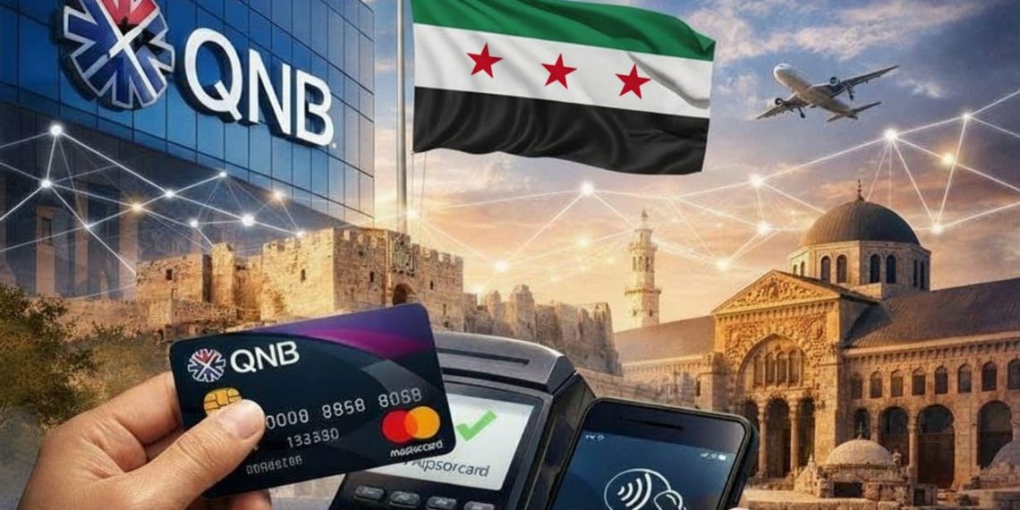 شركة ماستركارد تمنح مجموعة QNB ترخيصًا لتوسيع خدمات المدفوعات الإلكترونية في سوريا