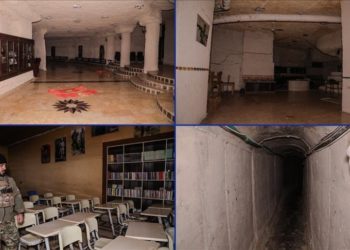 اكتشاف شبكة أنفاق ضخمة في صرين قرب عين العرب