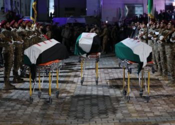 نقل جثامين شهداء بالتزامن مع بدء تنفيذ الاتفاق الأمني مع قسد