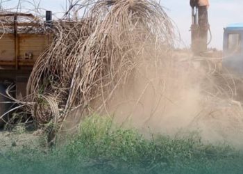 أطنان من المعادن المسروقة تعود إلى الدولة في دير الزور