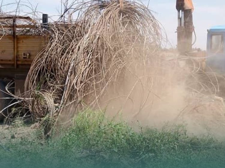 أطنان من المعادن المسروقة تعود إلى الدولة في دير الزور