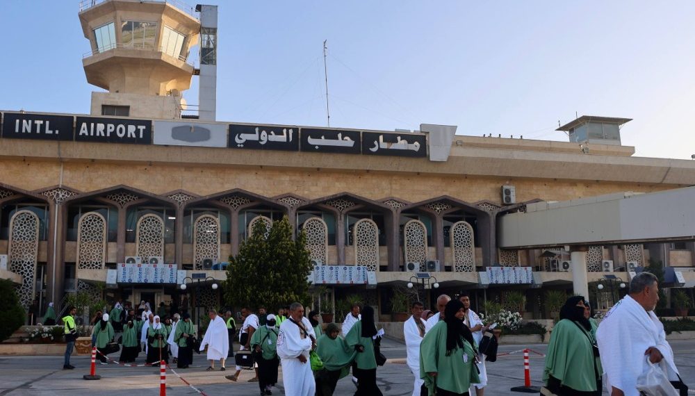 انطلاق أولى رحلات حجاج بيت الله الحرام من مطار حلب الدولي