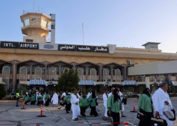 انطلاق أولى رحلات حجاج بيت الله الحرام من مطار حلب الدولي