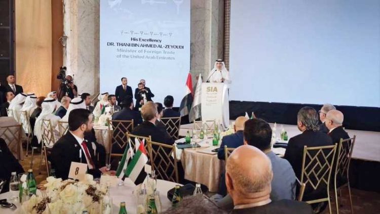 المنتدى الاستثماري السوري الإماراتي الأول.. خطوة استكشافية نحو الدخول في إعادة الإعمار