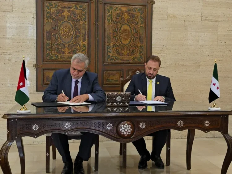 توقيع اتفاقية خدمات جوية بين سوريا والأردن.. خطوة نحو إعادة الربط الجوي الإقليمي