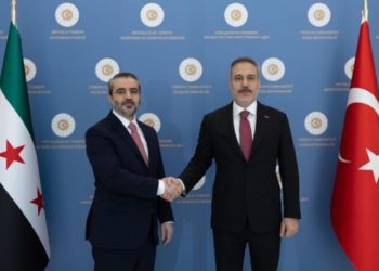 الشيباني يلتقي نظيره التركي في أنقرة