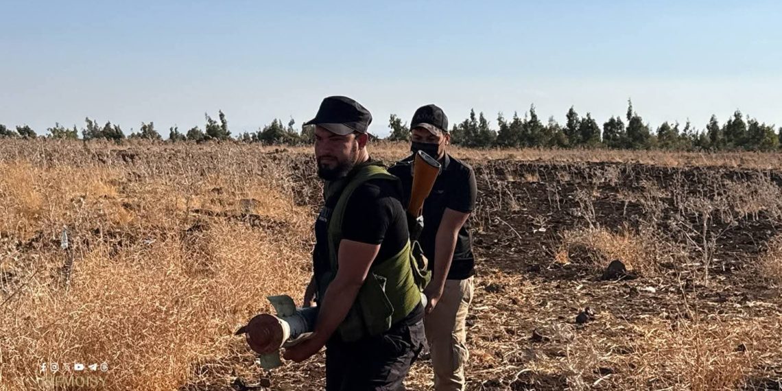 الأمن الداخلي يفكك منصات إطلاق صواريخ لميليشيا حزب الله في درعا
