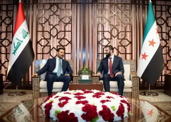 الرئيس الشرع يناقش مع الزيدي زيادة التبادل التجاري مع العراق